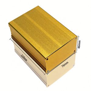 Caja de Proyectos de Aluminio, Cuerpo Dividido, Extrusión Anodizada, Montaje en Pared, IP54, Caja de Conexiones, Caja Electrónica, Caja para PCB - Product Image 5