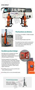 Lève-voiture mobile à <span class=keywords><strong>colonne</strong></span> lourde 3,5T 5T 8,5T 10,5T, lève-voiture électrique hydraulique, lève-voiture à quatre poteaux - Product Image 4