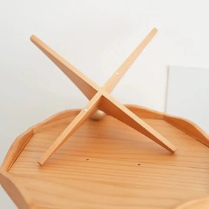 Wooden Carousel <b>Desktop</b> <b>Shelf</b> 3 Tier Rotatable Cosmetic Storage Rack With Drawers For Makeup And Perfume Organizers - Product Image 4