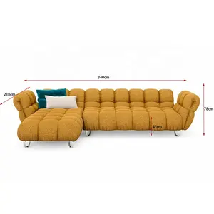 Fornitori di lounge francesi suite design l forma tessuto divani componibili componibili set disegni divano mobili soggiorno