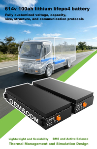ระบบแบตเตอรี่แรงดันสูง CTS 614V 100Ah 61.4kWh สำหรับรถบรรทุก รถบัส ราคาโรงงาน - Product Image 1