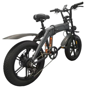 <span class=keywords><strong>Bicicleta</strong></span> Eléctrica <span class=keywords><strong>Plegable</strong></span> AFTFA de 20 Pulgadas con Llantas Anchas para Montaña, Carretera y Ciudad, Motorizada y Portátil, Venta al Por Mayor - Product Image 5