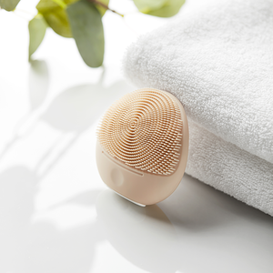 Cream Ball Mini Electric Sonic Face Brush Limpiador facial vibrador Herramienta impermeable para la piel para poros profundos y cuidado de la piel suave - Product Image 3