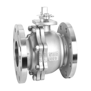 Bille à bride manuelle OEM en acier inoxydable de 1/2 à 16 pouces, scellée au PTFE, pour eau, huile et gaz - Product Image 1