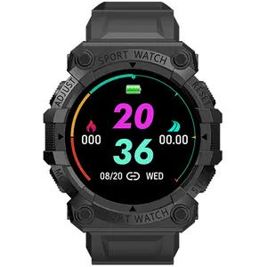 المنتج الأعلى مبيعًا من VALDUS ساعة ذكية رياضية FD68S مزودة بشاشة عرض على الإنترنت ومطابقة للمواصفات الألمانية ويعمل بنظام تشغيل أندرويد وIos