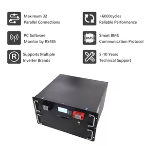 20KWh 10KWh Solar 48V Lithium Ion <strong>Battery</strong> <strong>Lifepo4</strong> <strong>Battery</strong> 200AH Solar Energy Storage System <strong>Battery</strong> Pack for Hybrid Grid System - Product Image 2