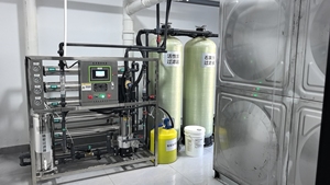 Adoucisseur d'eau industriel automatique <span class=keywords><strong>1000L</strong></span>/H, système d'osmose inverse RO pour chaudière, garantie 1 an - Product Image 2