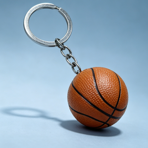 <span class=keywords><strong>Porte</strong></span>-clés en caoutchouc souple PVC personnalisé en gros, idéal pour le basketball, le rugby, le badminton, le volley-ball et le football – Cadeau original - Product Image 1