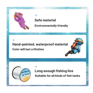 Drijvende Aquariumduikdecoratie Voor Kleine Visornamenten Voor Aquariumdecoratie - Product Image 2