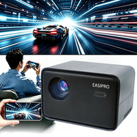 Prix d'usine, meilleur projecteur portable Android LCD 400 ANSI lumens, projecteur de jeu, vidéo 4k, home cinéma, projecteur natif 1080p