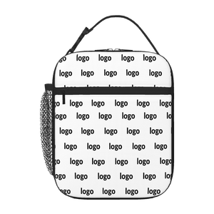 Sac à lunch isotherme en polyester personnalisé, sac isotherme portable pour le travail, l'école, les pique-niques et les voyages - Product Image 1