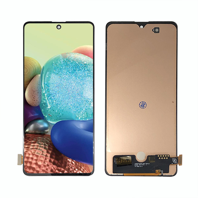 Wholesale Mobile Phone LCD Display Digitizer Assembly for Samsung Galaxy A71 Incell