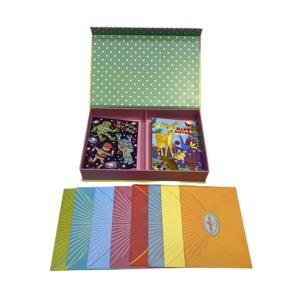 Thiết Kế Ban Đầu Sinh Nhật Lời Mời Thẻ Cho Trẻ Em Sinh Nhật Thẻ Tùy Chỉnh In Ấn Khác Nhau Chủ Đề Thẻ Quà Tặng Hộp - Product Image 3