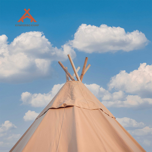 Carpa Tipi Kawagebo Kamp (KK) Personalizada para Glamping y Camping, de Lona de Algodón, Impermeable, Doble Capa, Resistente, en Venta - Product Image 5