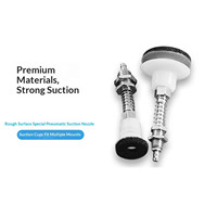 Ventouse à vide en éponge haute élasticité durable, fixation personnalisée étanche et non-dommageable pour pièces de moulage par injection rugueuses
