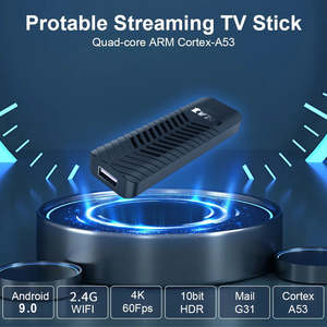 Vente en gros d'usine Android 9 Clé TV portable de streaming 8 Go de RAM 128 Go de ROM <span class=keywords><strong>4K</strong></span> Quad-core 2.4G Wifi <span class=keywords><strong>HEVC</strong></span> H.265 - Product Image 4