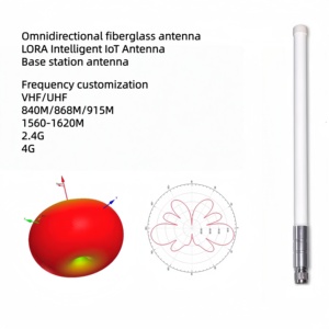 LORA intelligente <span class=keywords><strong>IoT</strong></span> Omni verticale ad alto guadagno WIFI AIS Marine VHF/UHF/915-2400MHz Antenna di comunicazione - Product Image 4
