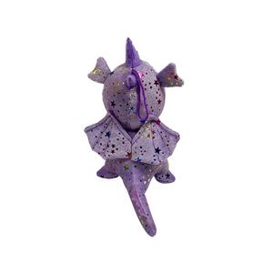 Drago di peluche personalizzato promozionale, <span class=keywords><strong>animali</strong></span> di peluche viola, simpatico dinosauro giocattolo, drago di peluche cinese - Product Image 5