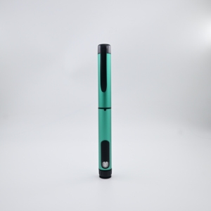 Durable Reusable Packaging Component Metal Body Rubber Stopper Custom Logo Injection <b>Pen</b> Shell <b>Refillable</b> <b>Pen</b> Housing - Product Image 4