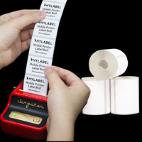 Rouleaux d'étiquettes thermiques portables personnalisés, 40x30mm, papier thermique Direct, autocollant d'étiquette de Code à barres