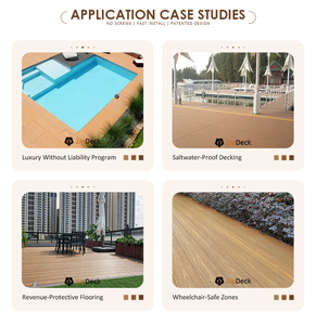 Mexytech, Tecnología Avanzada, Económica y Ligera, Plataforma de Madera Compuesta Sólida ZipDeck para Jardines en Azoteas y Decoración de Terrazas - Product Image 3