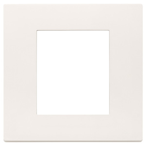 White Wall <b>Switch</b> <b>Plate</b> 9.7x11 Cm Square Design For Indoor Use - Product Image 1