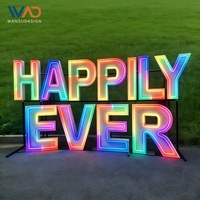 Chiffres et lettres géants lumineux LED RGB pour événements, 90 cm et 120 cm, idéaux pour les propositions de mariage, les anniversaires, les fêtes de remise de diplômes