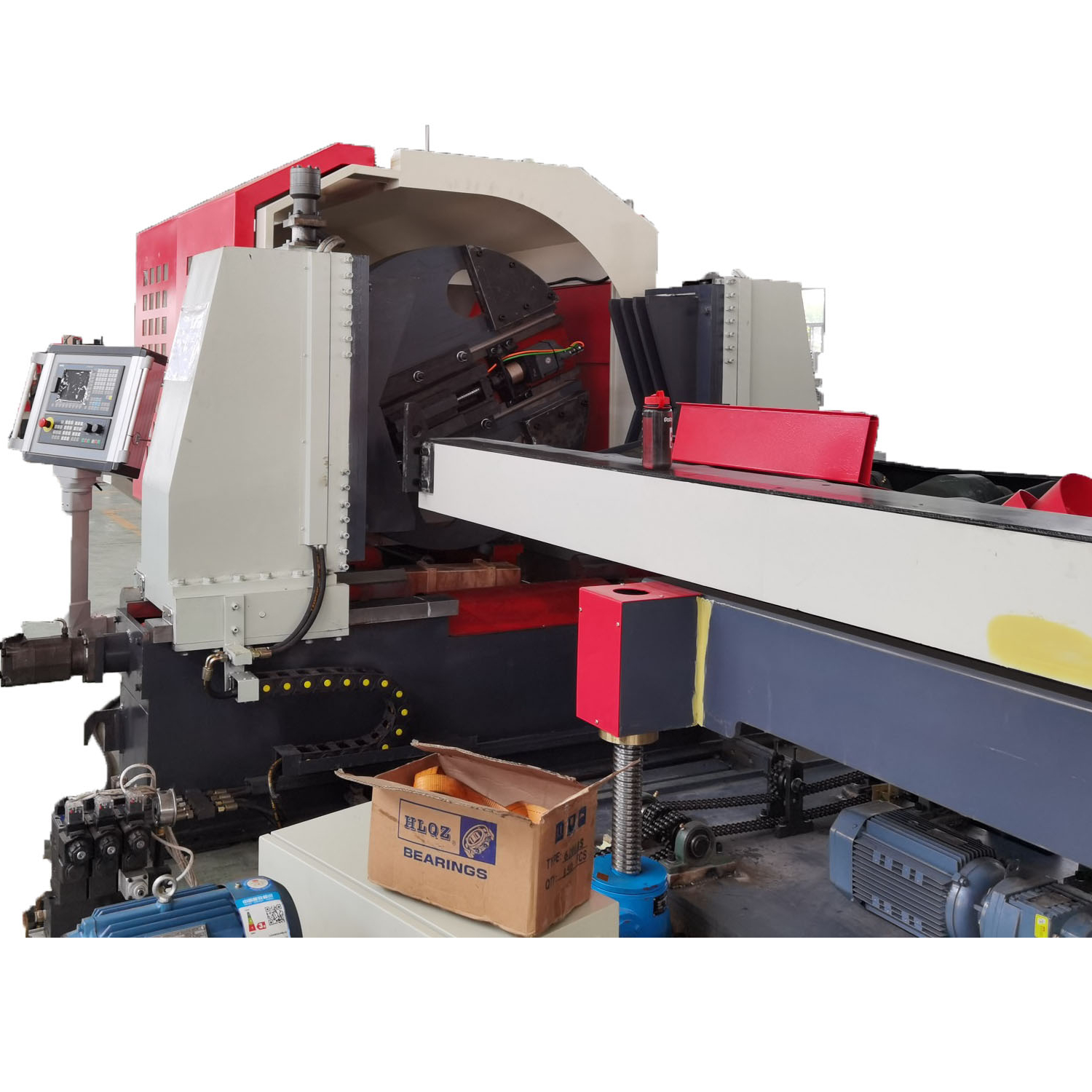 High Speed Pipe & Fittings End Beveling Machine (Platform/table Rotate Type)