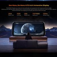 Smartphone Tangguh HOTWAV T8 4G 4GB+64GB Layar 6,75 inci, Pemindai Sidik Jari & Buka Kunci Wajah, Baterai 6200mAh, Radio FM, Pengisian Cepat 20W