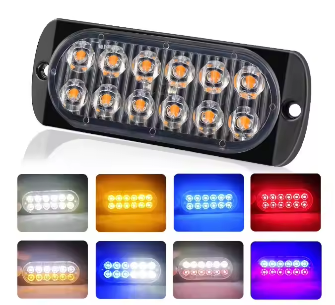 Sunsbell Luce Stroboscopica LED Road Flare, 2 Pezzi di Emergenza Auto Sunsbell Luce Stroboscopica LED Road Flare, 2 Pezzi di Emergenza Auto