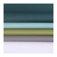 Tissu composite sergé 290T personnalisable, imperméable, 100% polyester, vente en gros
