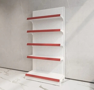 超市和杂货零售展示架用高品质定制轻型金属吊篮搁架 - Product Image 2
