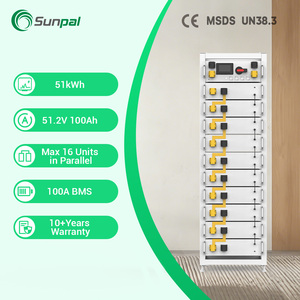 Batería de Litio de Alto Voltaje Sunpal 100, Paquete de Baterías de Iones de Litio de 512V 51kWh, Fuente de Alimentación - Product Image 1