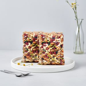 Groothandel Gebakken Zoute Harde Vatenverpakte 8 Soorten Gemengde Noten en Gedroogd Fruit Notenpitten Snacks - Product Image 3