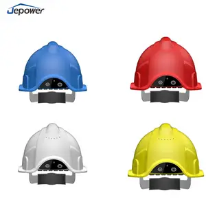 Adultos Faixa etária e Cabeça Proteção Função Material Abs Smart Hard Hat