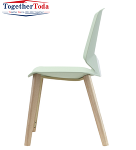 Chaise d'entraînement en plastique rigide moderne et colorée de haute qualité, empilable, vente en gros du fabricant, OEM - Product Image 4