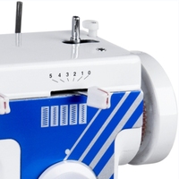 Machine à coudre portable mini JH307B en acier multifonctionnelle à points rapides pour usage domestique avec moteur central, à main, d'usine