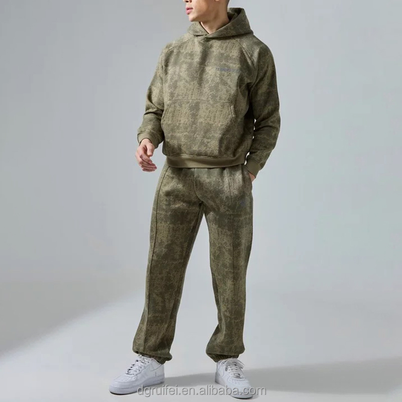 Oversized Printed Custom Tracksuit