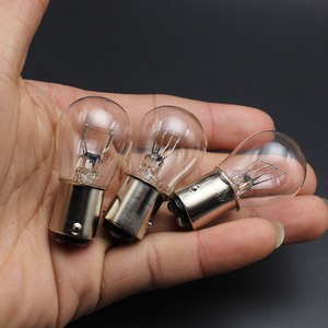 Bombilla de luz trasera de 12V y 5W para motocicleta y vehículo eléctrico, accesorio de repuesto para luz trasera - Product Image 2