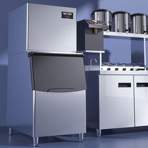 900Kg/24H Automatic Commercial Modular Type <b>Ice</b> <b>Maker</b>, Cube Making Machine High-Accuracy <b>Ice</b> Production Consistently Produces Ic - Product Image 3