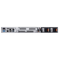 Serveur Dell R360 1U en rack, simple socket, 4 DIMM DDR5 PCIe 4.0 pour les PME, les bureaux distants, la virtualisation et le stockage au près de l'edge