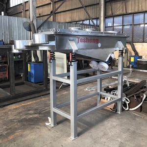 Tamiz vibratorio de línea recta de acero inoxidable para alimentos lineales con componente de Motor de núcleo de clasificación de bolas de acero de partículas - Product Image 4