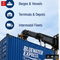 Autocollant personnalisé en vinyle pour conteneur d'expédition, résistant aux intempéries, étiquette adhésive pour entrepôt logistique