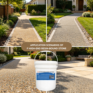Revêtement de sol décoratif en résine époxy CNMI pour jardin, parc, extérieur, antidérapant - Product Image 1