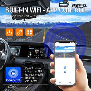 Cámara para Coche 4K con WiFi 5.8G Integrado, Mini Cámara Delantera con Visión Nocturna Superior, Grabación en Bucle, Sensor G, Monitor de Estacionamiento 24H, 1 Año de Garantía - Product Image 4