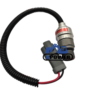 Nouveau capteur de pression XPower 221-8859 106-0178 1060178 2218859 pour modèles d'excavatrices sur chenilles E311B/E311C/E311D/E312B/E312BL Noir - Product Image 2