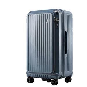 <span class=keywords><strong>Valise</strong></span> à roulettes universelles 2026, 20 pouces, grande capacité, ouverture latérale, étanche, <span class=keywords><strong>ultra</strong></span>-légère, en ABS+PC, avec serrure, pour cabine - Product Image 5