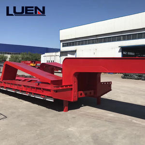 Semirremolque <span class=keywords><strong>de</strong></span> plataforma baja LUEN 2022 <span class=keywords><strong>de</strong></span> 2 ejes y 50 toneladas para transporte <span class=keywords><strong>de</strong></span> contenedores - Product Image 5