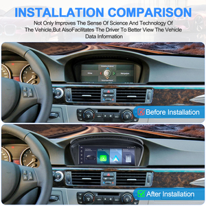 Navihua Upgrade 8.8'' Système <span class=keywords><strong>Android</strong></span> Auto pour <span class=keywords><strong>BMW</strong></span> Série 3 <span class=keywords><strong>BMW</strong></span> <span class=keywords><strong>E90</strong></span> <span class=keywords><strong>CCC</strong></span> 2004 2008, CarPlay sans fil, écran tactile multimédia - Product Image 4