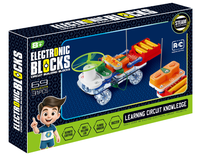 Kits de blocs électroniques DIY, blocs de construction de circuits intégrés, modèle de circuit de commutation, kits scientifiques, jouets pour enfants